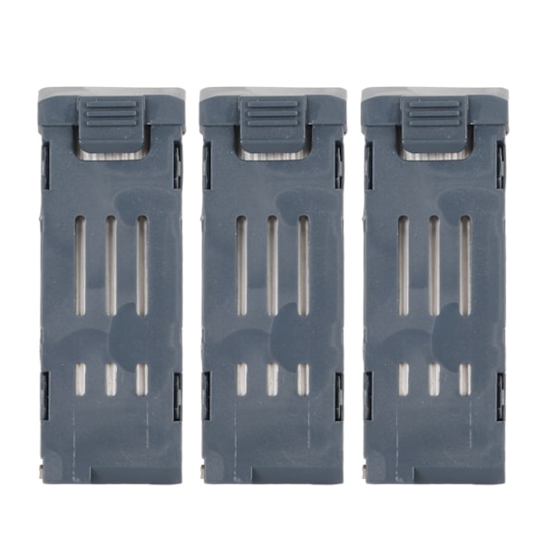 3st 3.7V 600mAh UAV Litiumbatteri Hög Kapacitet Quadcopter Litiumbatteri Med Laddningskabel för E58 E68 JY109 998PRO