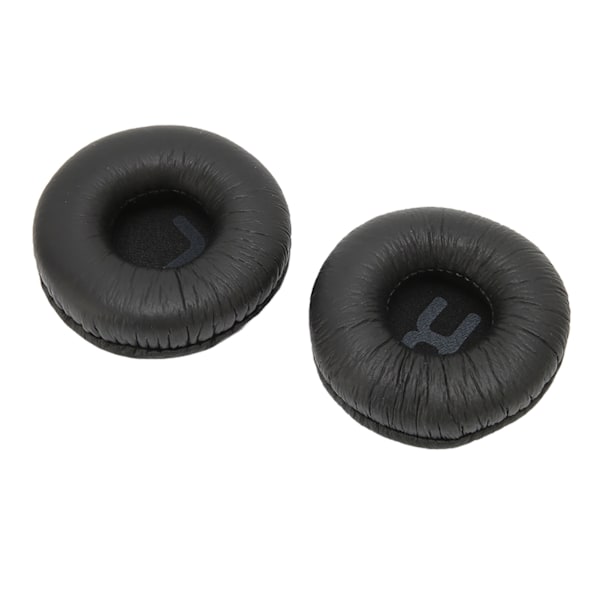Ersättningsöronkuddar Proteinläder Memory Foam Ljudisolerande Öronkuddar för T450 T450bt Tune600 T500bt Svart