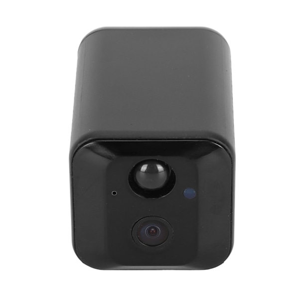 Liten WiFi-kamera 1080P Rörelsedetektering Mörkerseende Trådlös Mini Säkerhetskamera för Hem Inomhus Veranda
