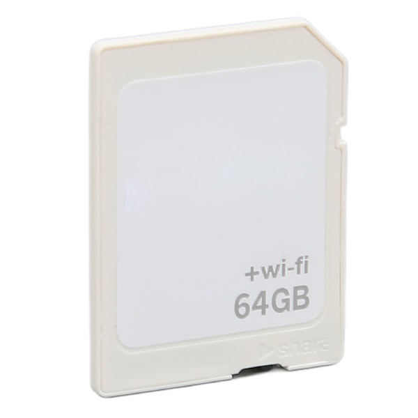 WiFi Lagringskort Klass10 Stor Kapacitet Trådlöst SDHC WiFi Flashminneskort för Kamera 64GB