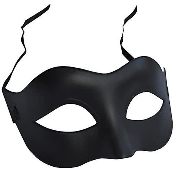 1 st Svart Matt Klassisk Stil Venetiansk Mask