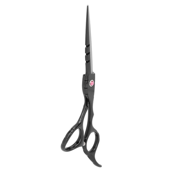 15 cm Rostfria Saxar Skäggfrisering Trimmer Klippare för Hemmasalong Frisör Svart