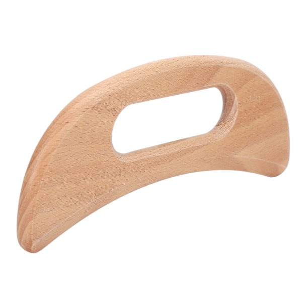 Gua Sha-bräda i trä Främjar cirkulation Lymfdränage Hudmassage Skrapning