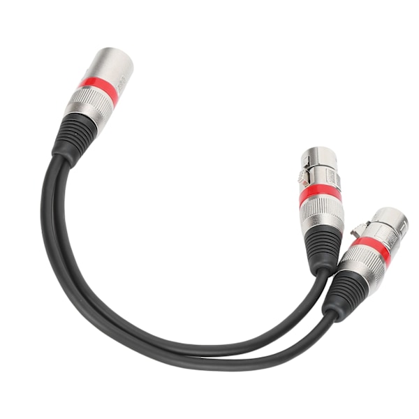 JORINDO JD6067 0,3m XLR Hane till Dubbel XLR Hona Kabel Y-Typ Kabel Splitter Mikrofonkabel