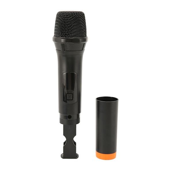 2st Trådlös Mikrofon USB Dynamisk Sladdlös Mikrofon Bärbar Handhållen Mikrofon för Karaoke Sång Presentation