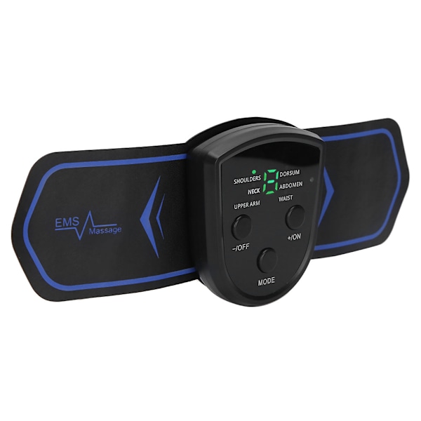 Mini Elektrisk Nacke Axel Kroppsmassager Cervikal Smärtlindring Massage Stimulator