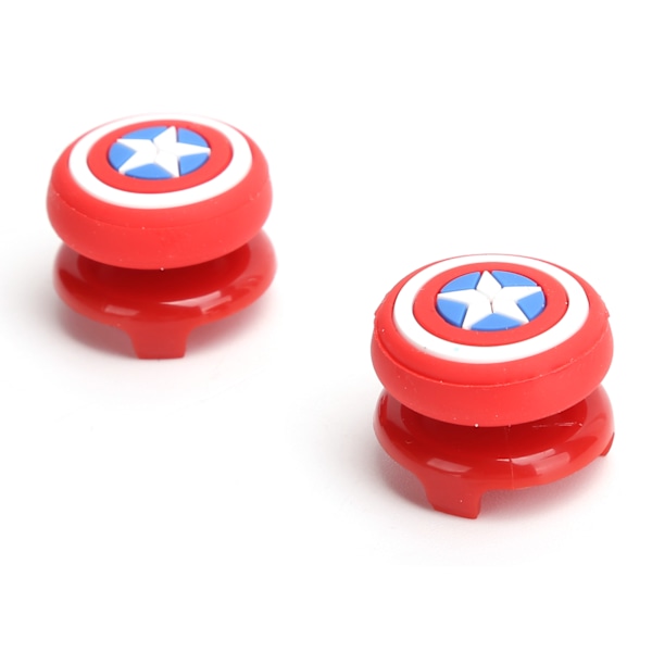 1 Par Tumgrepp Rocker Caps Plast Joystick Skydd för PS4/PS5 Spelkontroll Typ C