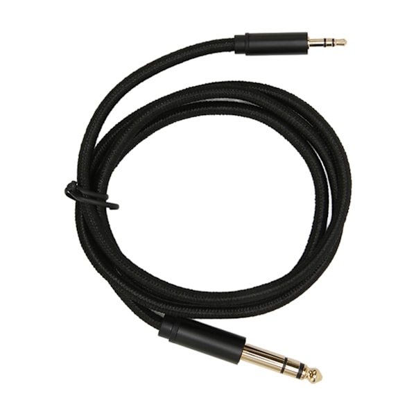 3,5 mm till 6,35 mm Stereo Ljudkabel Dubbelriktad 1/4 tum till 1/8 tum Hane Stereo Ljudkabel för Förstärkare Gitarr Laptop