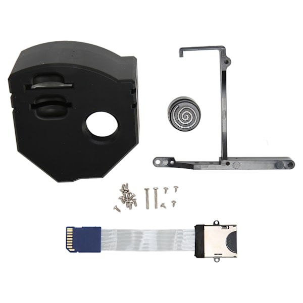 Fjärrlagringskortmonteringskit Värmeavledning 3D-utskrift Lagringskortsförlängare Adapter för Dreamcast GDEMU Svart