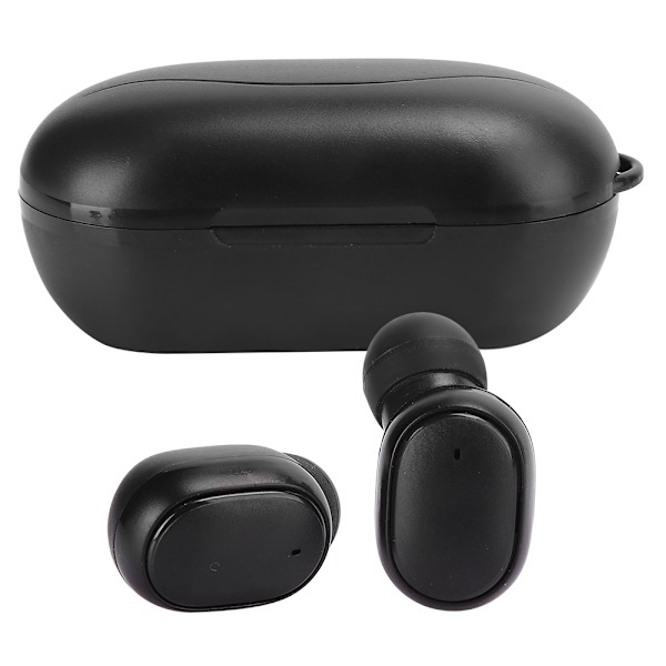 H6 Bluetooth Trådlösa Sport Hörlurar TWS5.0 Mini Bärbara In-Ear Hörlurar Svart(Svart)