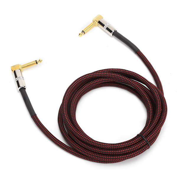 JORINDO Gitarrljudkabel 6,35 mm Förstärkarkabel 1/4 tum Instrumentanslutningskabel 3 m / 9,8 fot JD6214