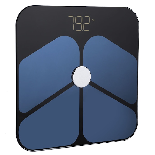Bärbar Kroppsfettvåg Fitnessanalys Viktvåg Balans för Bluetooth-funktion 3kg‑180kg