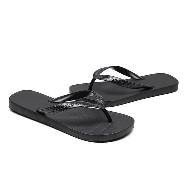 Kvinnor Flip Flops Ny Mjuk Sandal utanför PVC silver 10