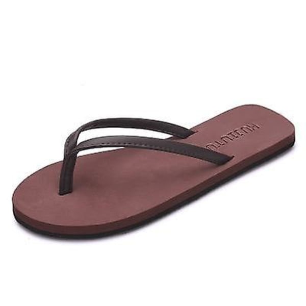 Dam Flip Flops Nya Outside Tofflor Mjuk sandal EVA brown 10