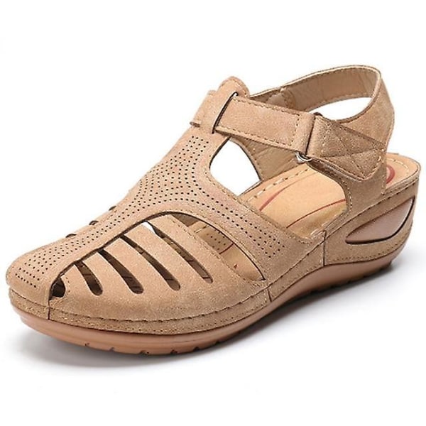 Premium ortopediska sandaler Khaki 37