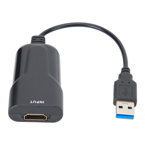 Audio Video Inspelningskort HDMI till USB Videoinspelningsadapter Box 1080P för Windows