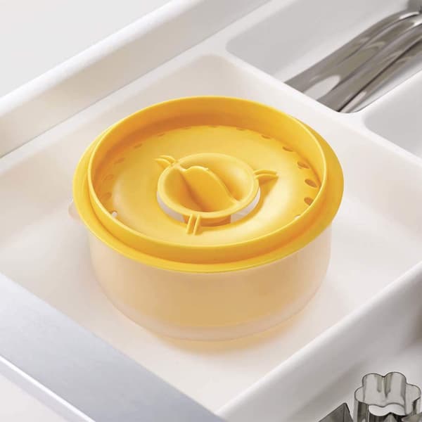 Äggseparator Kök Äggula och Vita Separator med Uppsamlingsskål
