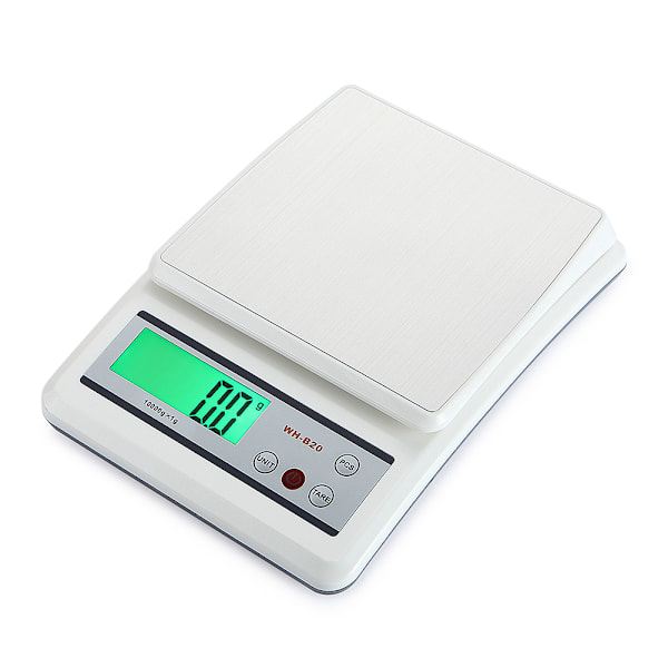 Högprecisions Digital Elektronisk Köksvåg Multifunktionell Bakningsvåg (10kg/1g)