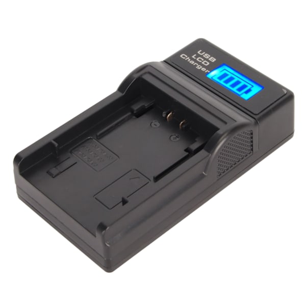 USB-kamera Batteriladdare Enkel Batteriladdare med Strömdisplay för NP FV FH70 FP för VG30 CX610E CX680 PJ820E 5V
