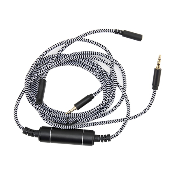 Chat Link Pro Kabel Tyst Förlustfri Chattadapterkabel med Metallisolator för Xbox One för PS4 för Switch 2,6m