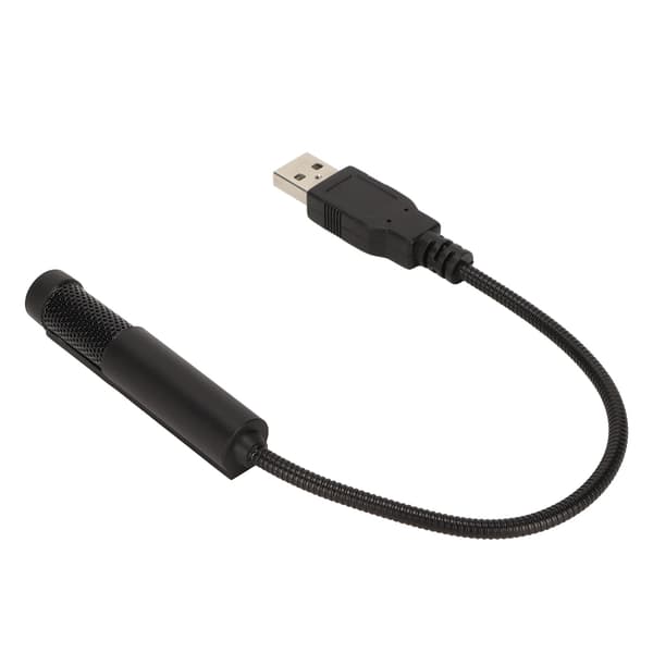 Mini USB-mikrofon Bärbar USB-skrivbordsmikrofon med svanhals för bärbar dator 5V