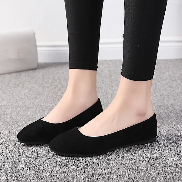 Dam Pointed Toe Loafers Skor Light purple 9