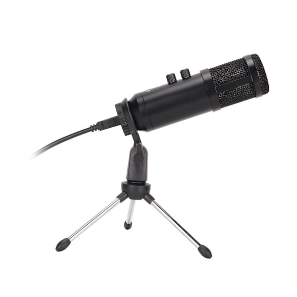 E102 USB Mikrofon 192kHz/24bit Dator Kondensatormikrofon med Stativ för Windows