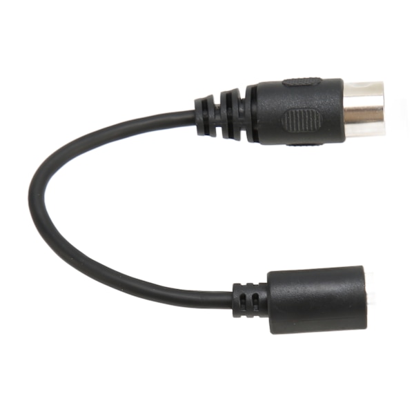 Tangentbordsmus Konverteringskabel DIN 5 Pin Hane till Mini DIN 6 Pin Hona Tangentbordsmus Adapterkabel för PS2 15cm