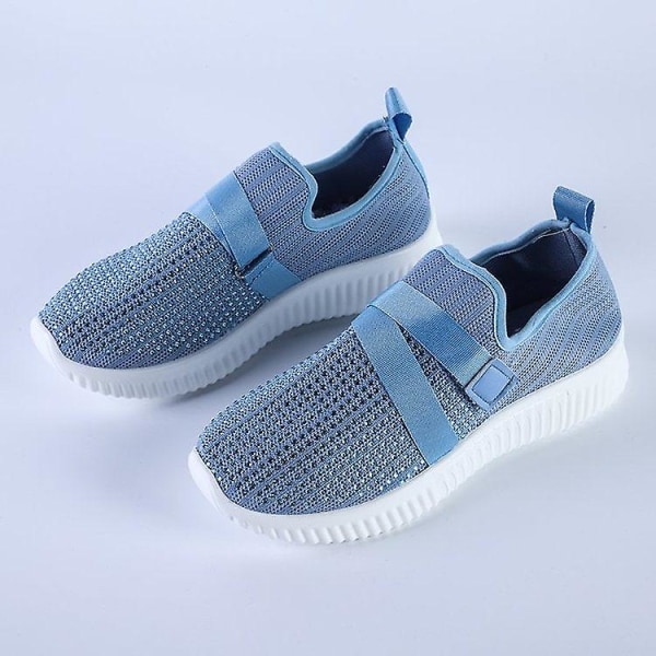 Kvinna Slip På Utomhus Casual Andas Sneakers 5