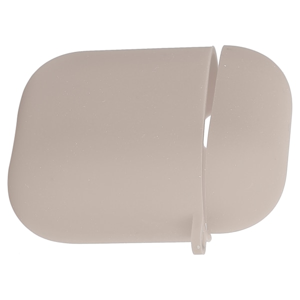 Silikonfodral Skyddande Omslag med Karabinkrok för IOS Earbuds II Bluetooth-headset Rosa