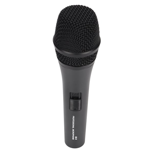 Dynamisk karaoke mikrofon metall handhållen mikrofon med XLR-kabel för karaoke sång tal bröllop utomhusaktivitet