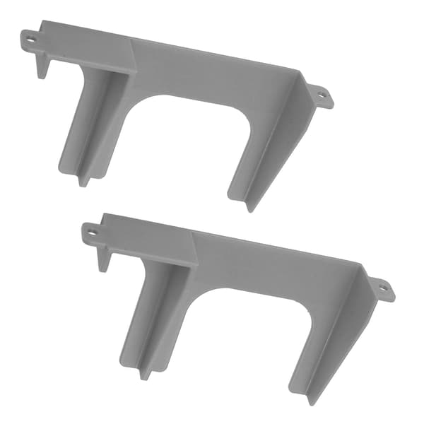 2 st 2,5 tum hårddiskfäste HDD SSD 3D-tryckt fäste för PS2 SCPH 30000 SCPH 50000 Konsol Silvergrå