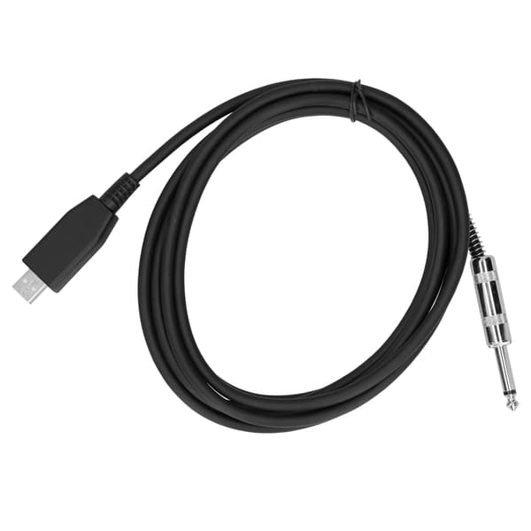 USB till 6,35 mm Elgitarr Ljudkabel Plug Play Ljudadapter Anslutningskabel Sladd 3m / 9,8ft