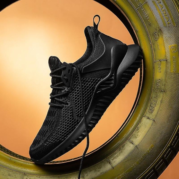 Män Casual Högkvalitativa gummisneaker Black 7