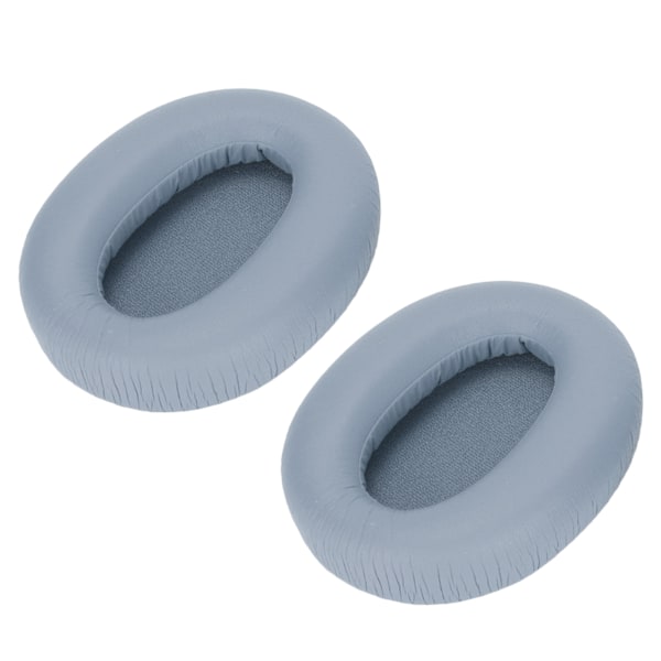 Ersättningshörlurskuddar Brusreducering Runt Hörlurar Öronkuddar för EDIFIER W820NB Bluetooth Headset Blå