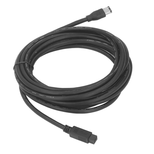 IEEE 1394 Firewire-kabel 800 Mbps 4,5 m lång Plug and Play Hane till Hane ROSH Standard 9-Pin till 6-Pin Firewire-kabel