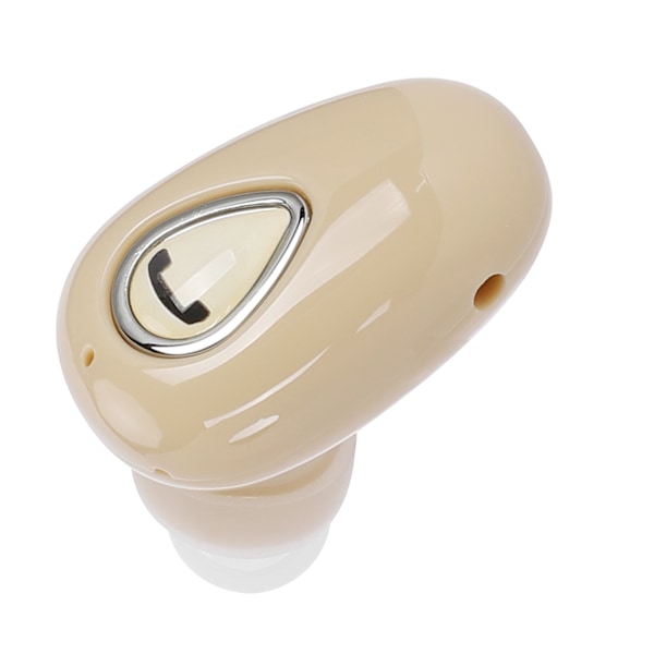 YX01 Bärbar Bluetooth-headset Hörlurar Exklusive Laddningsbox Subwoofer HD Samtal Hudfärg