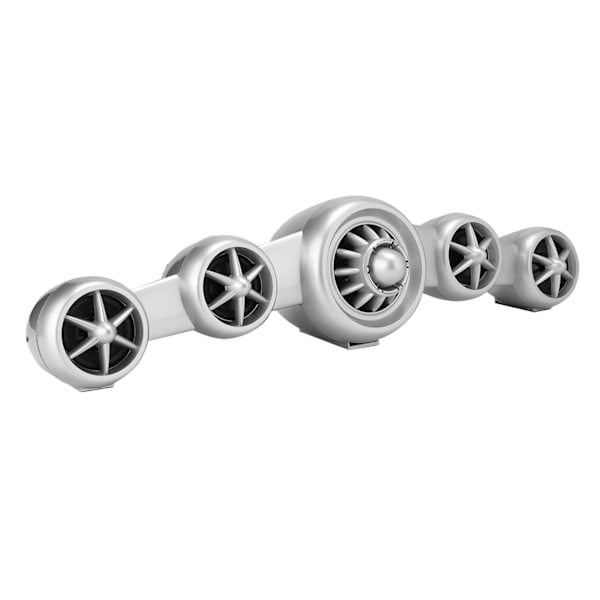 SADA D-219 Individuell Flygplanstyp Bluetooth Multimedia Mobiltelefon PC Subwoofer Högtalare (Silver)
