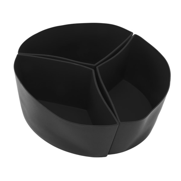 3 i 1 Silikon Slow Cooker Avdelare Återanvändbar Läcksäker Diskmaskinsäker Matlagningsliner För 6 Quart Gryta Svart