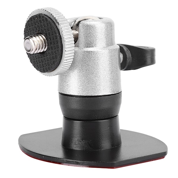 HD-052 Aluminiumlegering Bil Universal Dubbelsidig Tejp Fäste Mini Bil Data Recorder Stativ Silver