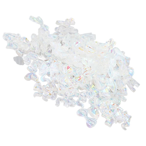3D Resin Nagelberlocker DIY Söta Rosettformer Faux Rhinestones Smyckestillbehör Hantverk