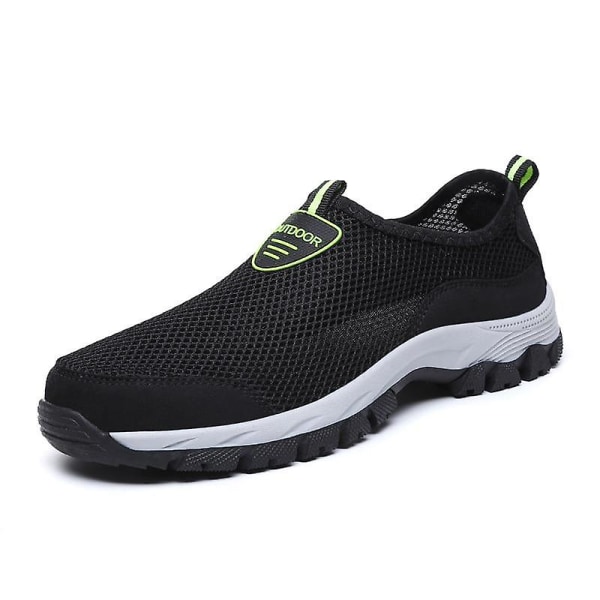 Sommar Mesh Män Casual Skor / Sneakers Black 2 9.5