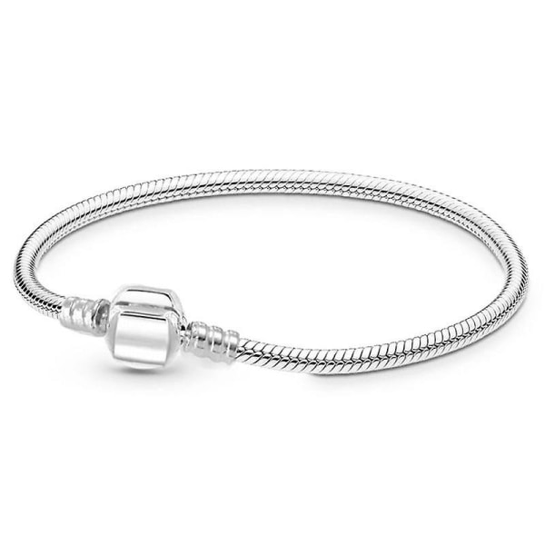 Söt Uggla & Snake Chain Charm Armband 16cm / SC014