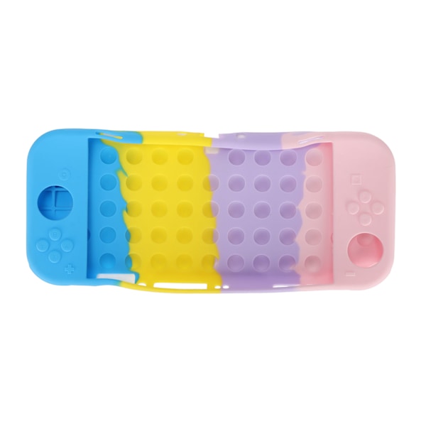Skyddande fodral för Switch OLED, Repskyddande, Silikon, Rosa, Lila, Gul, Blå