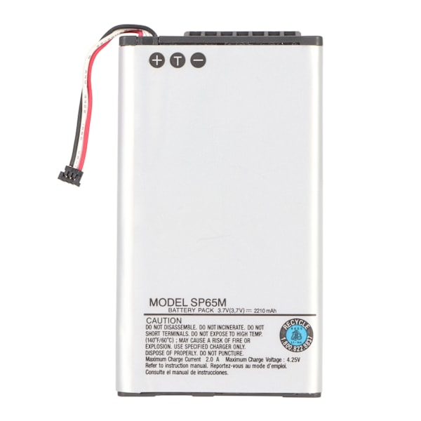 Batteri för SP65M 3.7V 2210mAh Batteriutbyte för PS Vita PCH 1001 PCH 1101 1003 1103 Controller Batteri