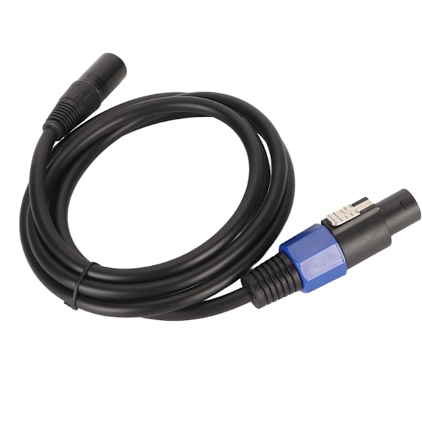 Högtalarkontakt Hane till XLR Hane Kabel XLR 3-pin Högtalarförlängningskabel för DJ PA Gig Scenhögtalare 1.8M