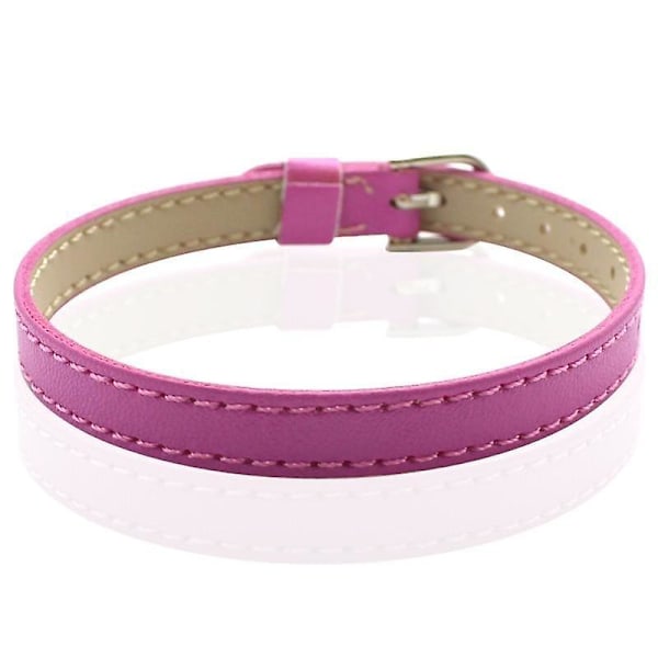 Armband med armband i läder Mix Color