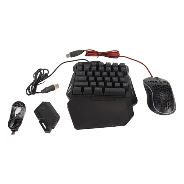 Tangentbord Mus Konverter Turbo Funktion Trådbunden Speltangentbord och Mus och Konverter Combo för PS för Xbox för Switch