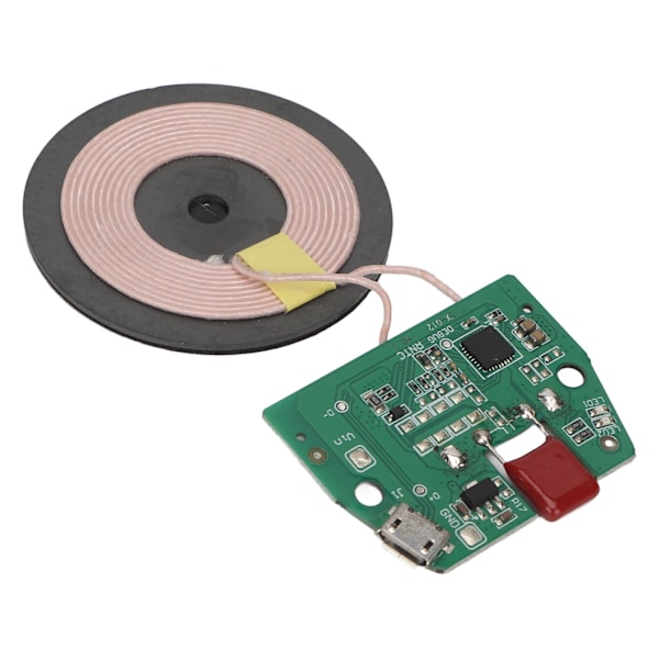 Trådlös Laddningsmodul QI Standard Snabbladdning Micro USB-Port Spole DIY Trådlös Laddare PCBA Kretskort