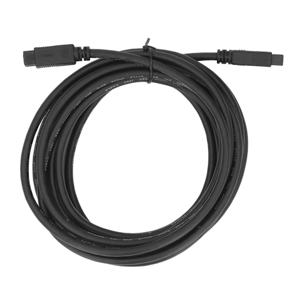 4,5 meter Firewire IEEE 1394-kabel DV-adapter 9-pin hane till 9-pin hane datakabel för digitalkameror skrivare skannrar